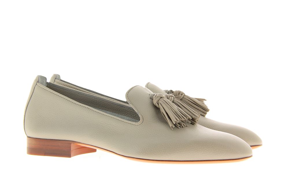 Santoni Slipper CALF GRIGIO (38)