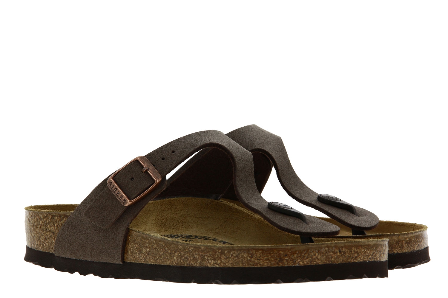 Birkenstock Pantolette normal GIZEH NUBUK MOCCA  (45)