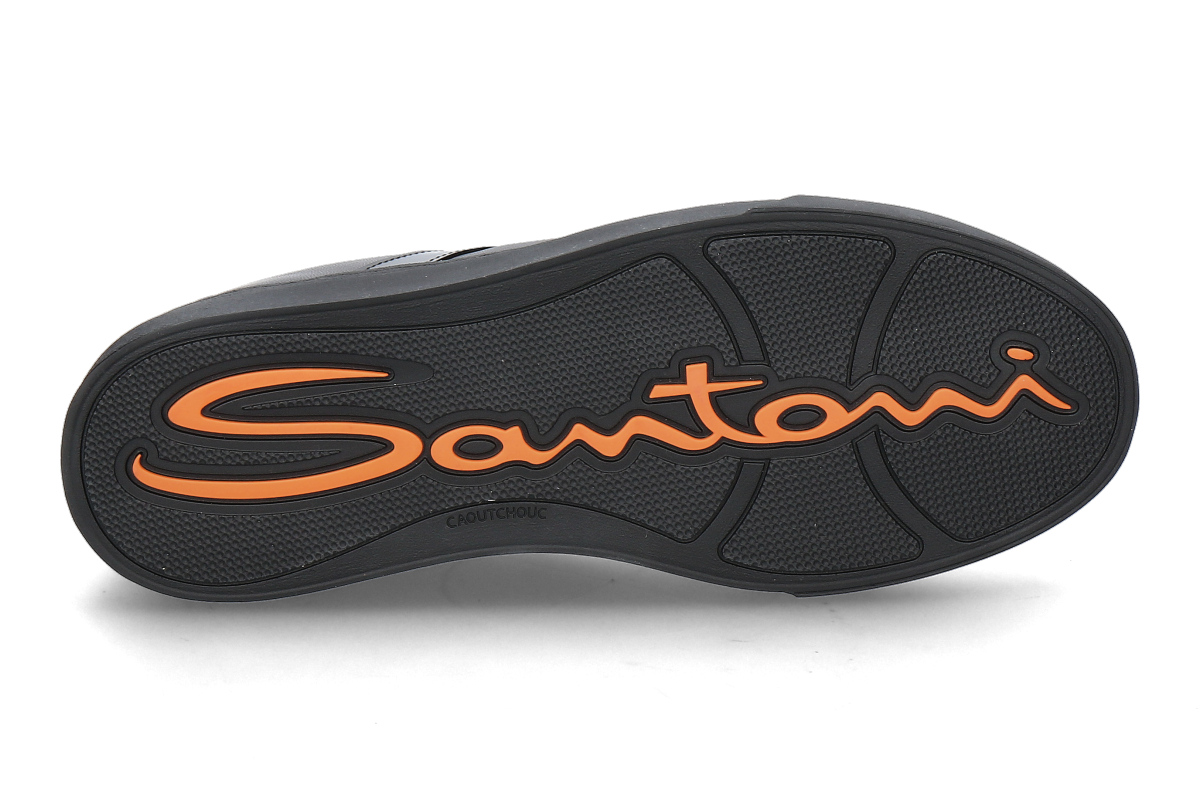 Santoni Herren Sneaker DOUBLE BUCKLE grey_132200102_4 Santoni Herren Sneaker DOUBLE BUCKLE grey_132200102_4