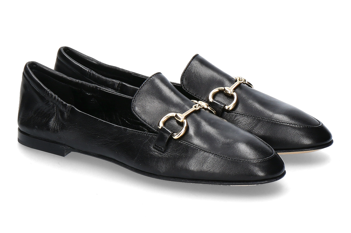 Pomme d'Or Loafer GIORGIA GLOVE- nero/ schwarz