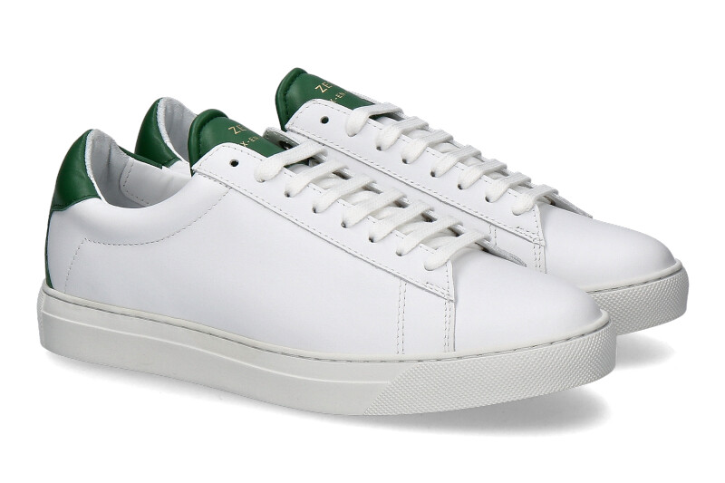 Zespa Sneaker WOMAN APLA NAPPA WHITE GREEN