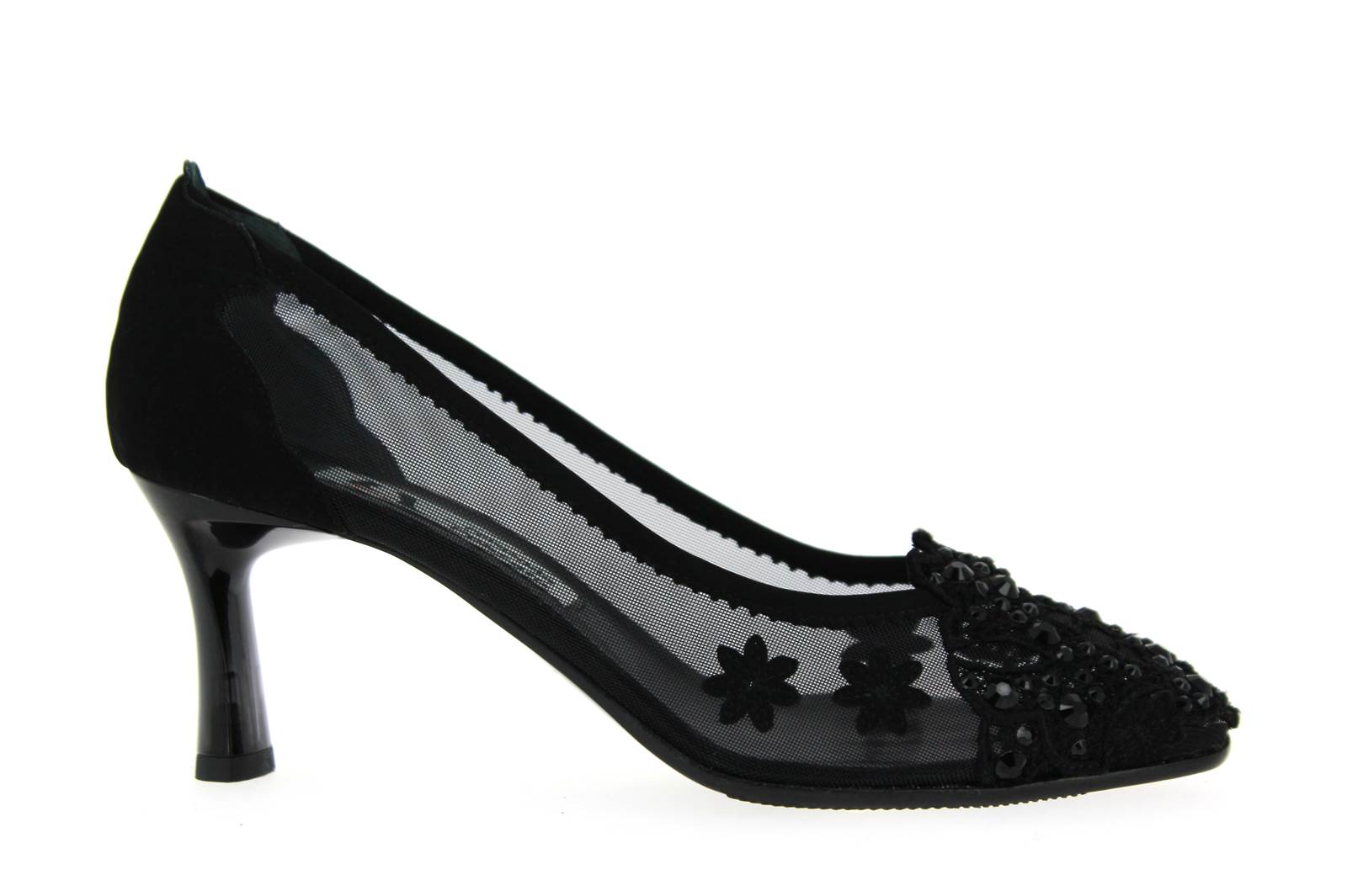 Fernando Pensato Pumps LARA RETE 60 NERO (38)