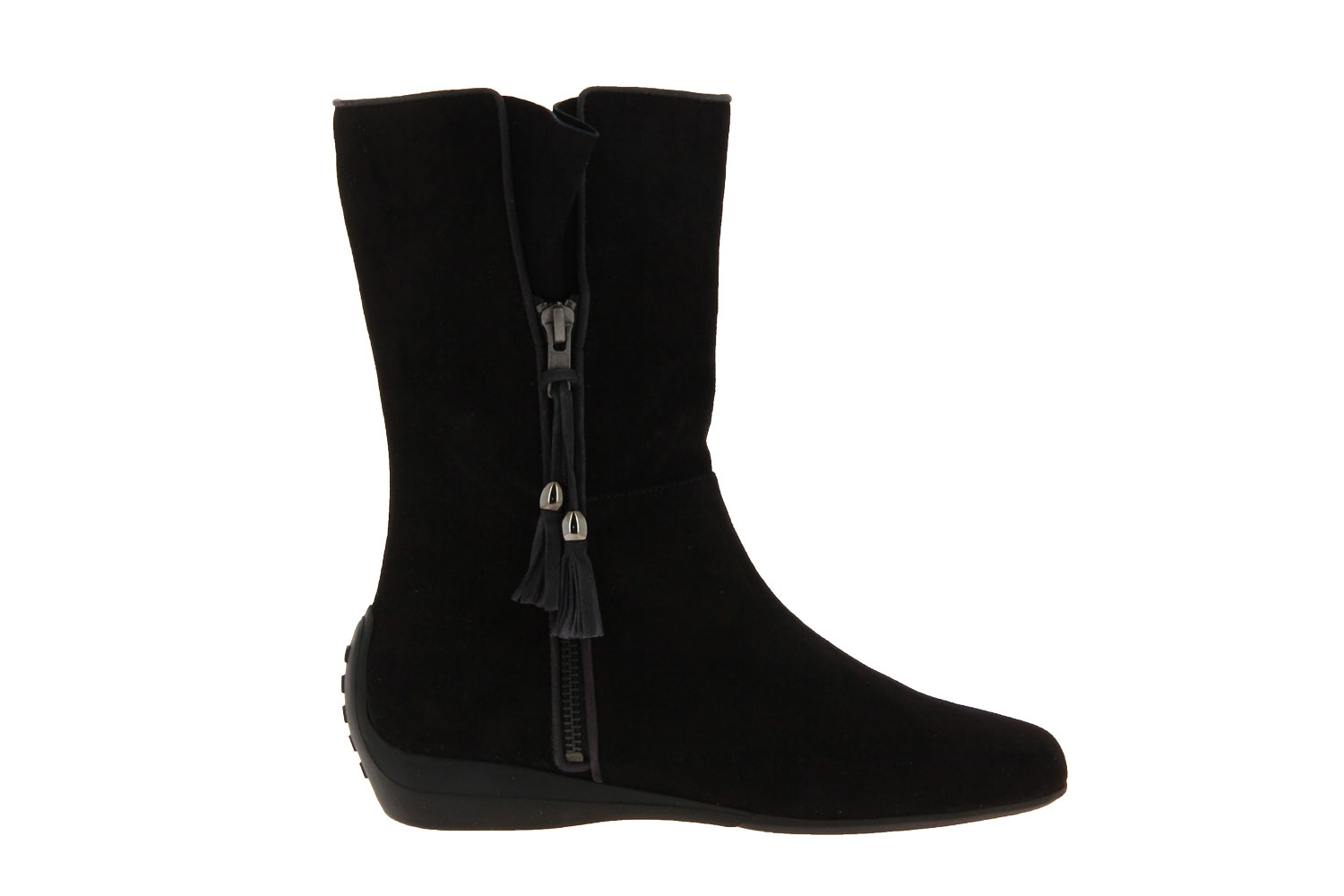 Mania Stiefelette ZEPPA CAMOSCIO NERO (37 )