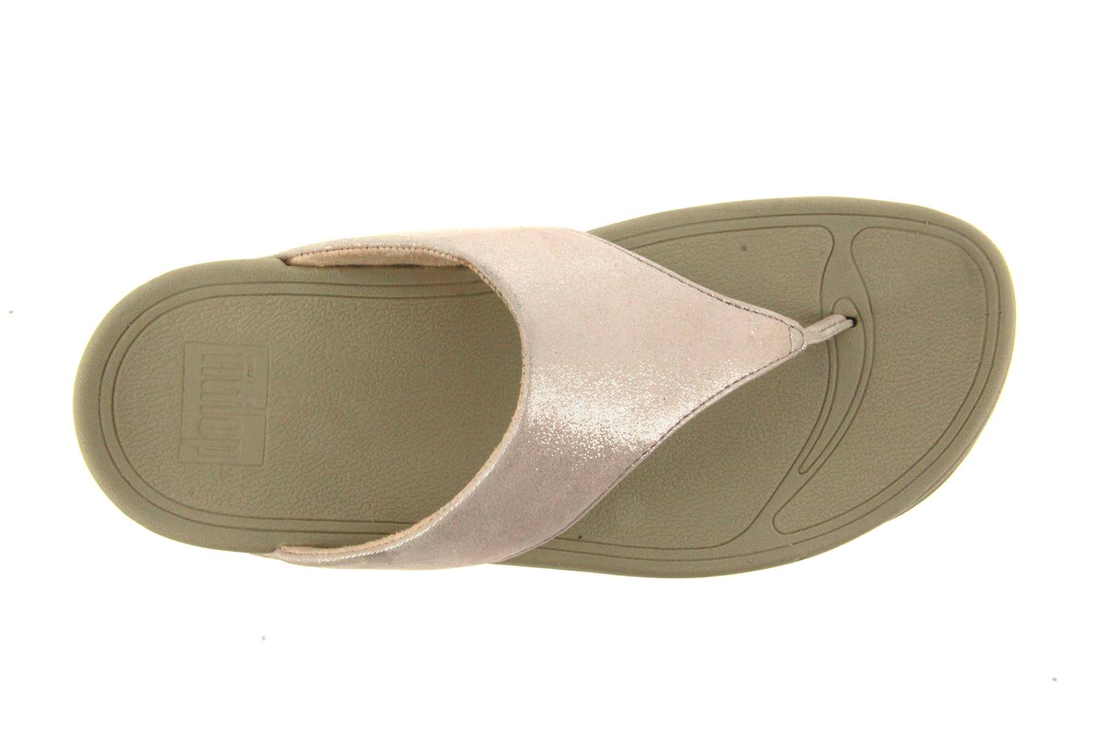 Fitflop Pantolette LULU SHIMMERSUEDE NUDE (41)