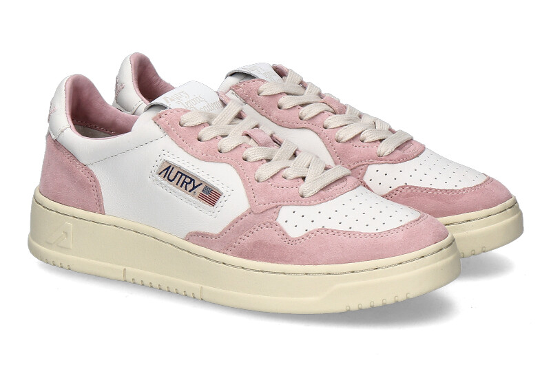 Autry Sneaker OPEN LOW WHITE PINK CE17