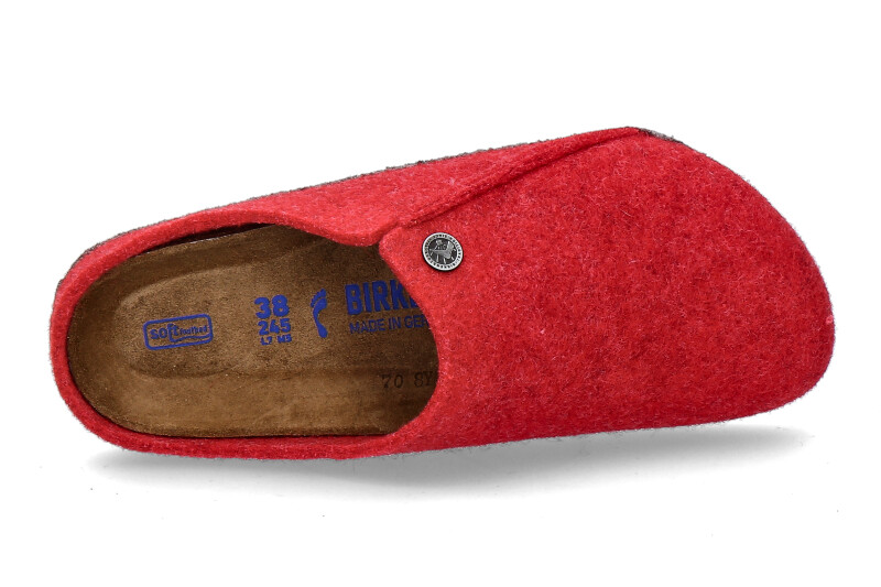 Birkenstock Clogs SCHMAL ZERMATT RIVET BASIC RED (37 )