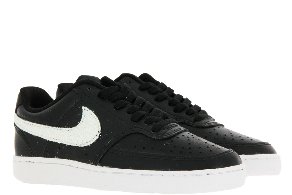 Nike Sneaker by Ballo Da Sola COURT VISION LOW BLACK GLITTER 