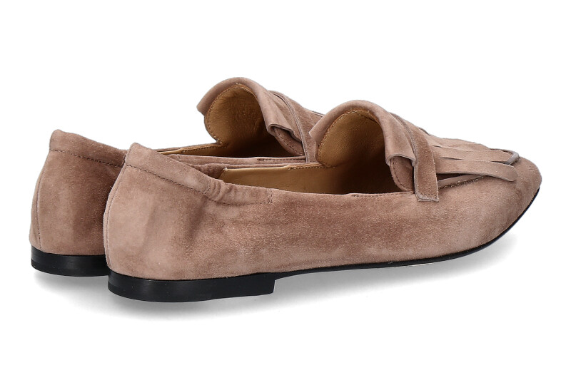 Pomme D'Or Slipper CAMOSCIO DARK SAND (37 )