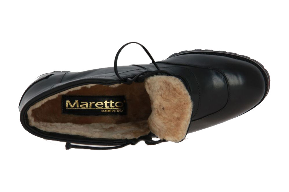 Maretto Stiefelette gefüttert CALF NERO (36) Maretto Stiefelette gefüttert CALF NERO (36)