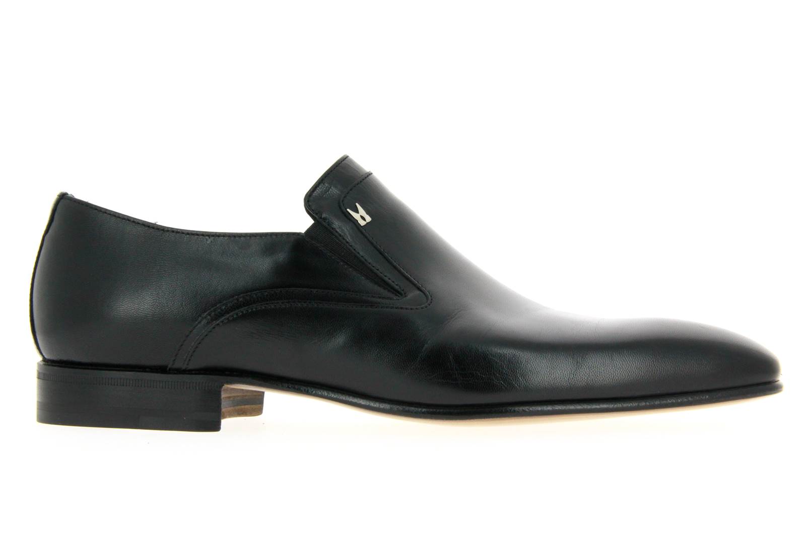 Moreschi Slipper SANCHO NERO CUOIO (44)