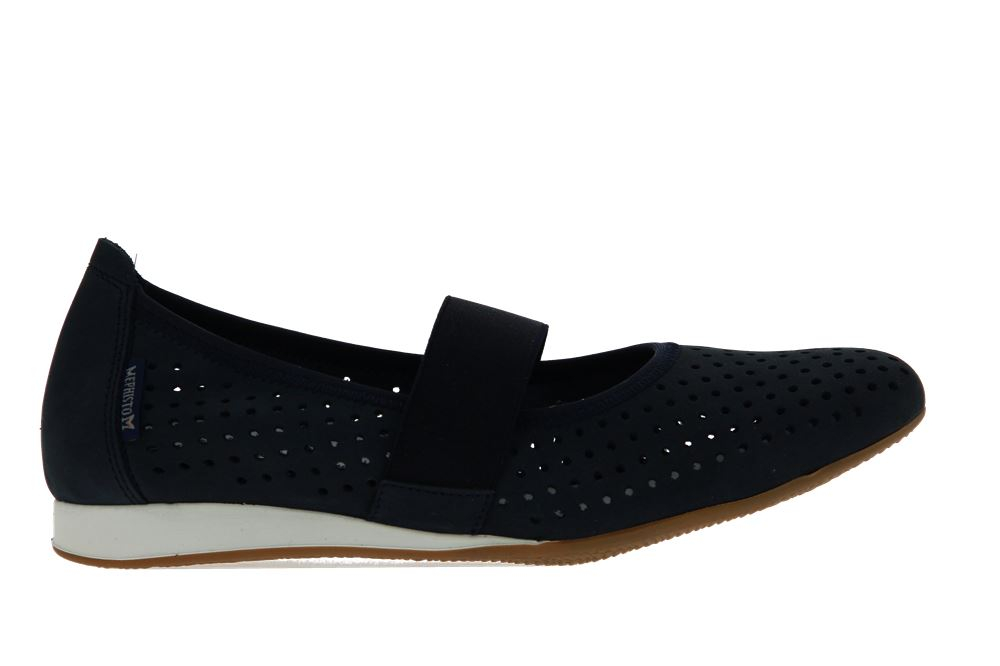 Mephisto Ballerina BILLIE PERFORIERT NAVY STYLBUCK (42)