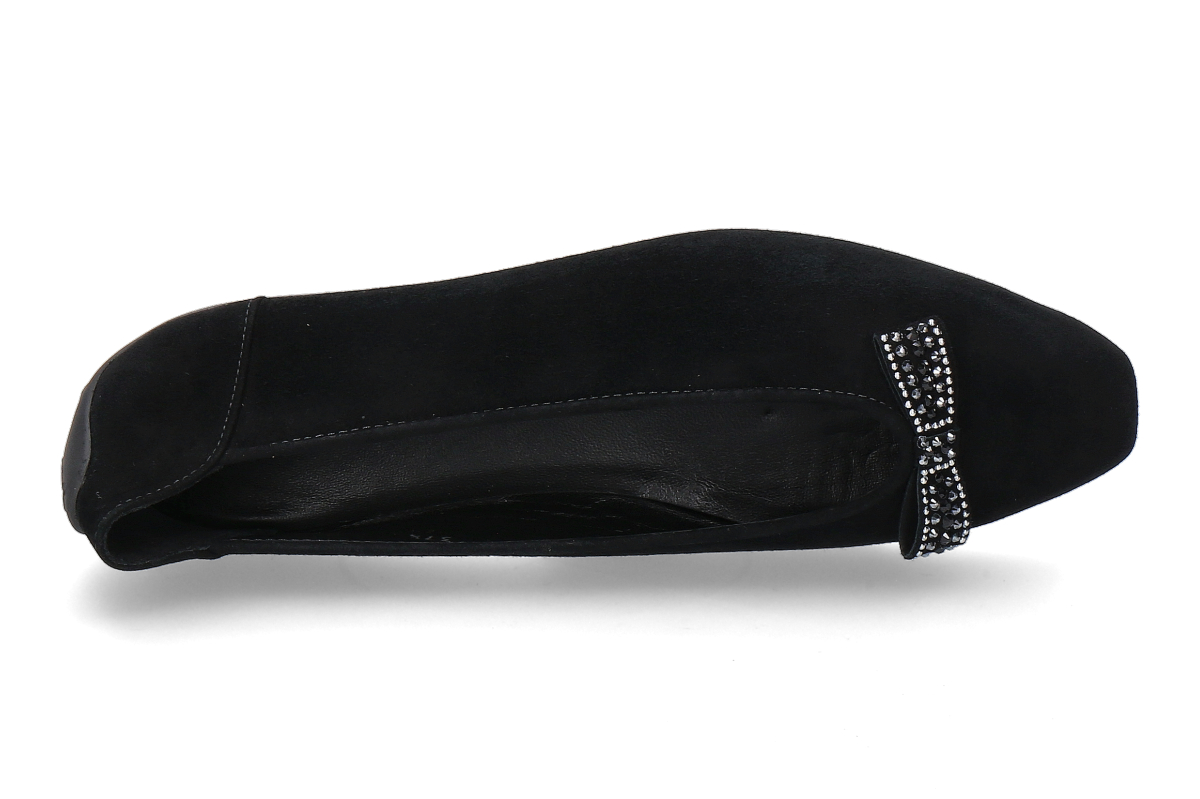Mania Ballerina 1211 CAMOSCIO- nero/ schwarz