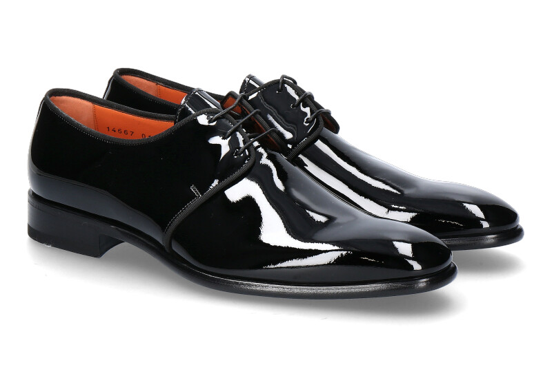 Santoni Schnürer VERNO BLACK