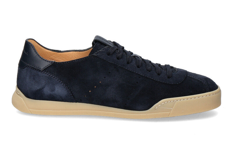 Santoni Sneaker CAMOSCIO DARK BLU (41)