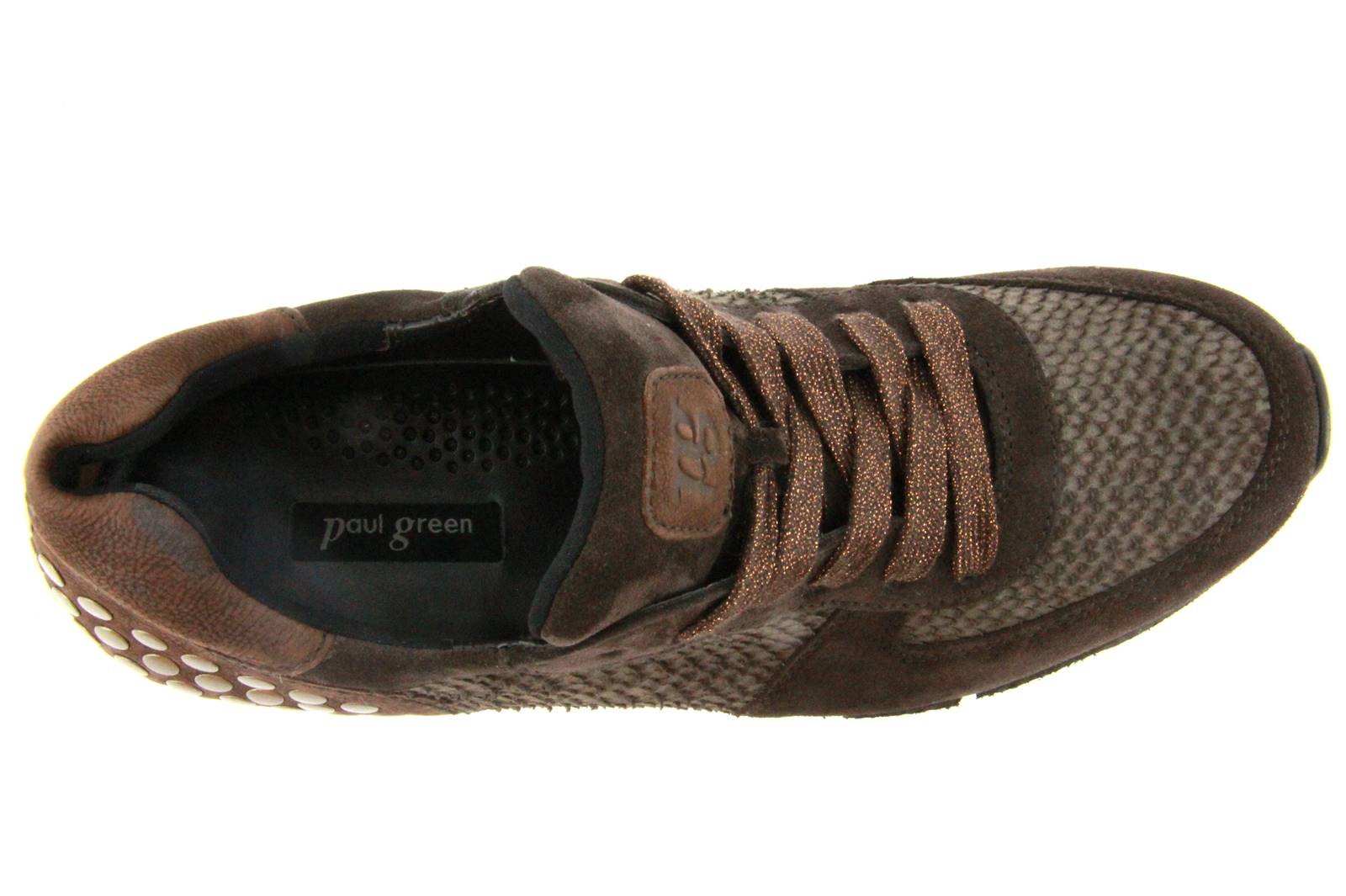 Paul Green Sneaker SUEDE BOA COFFEE CIGAR (36)