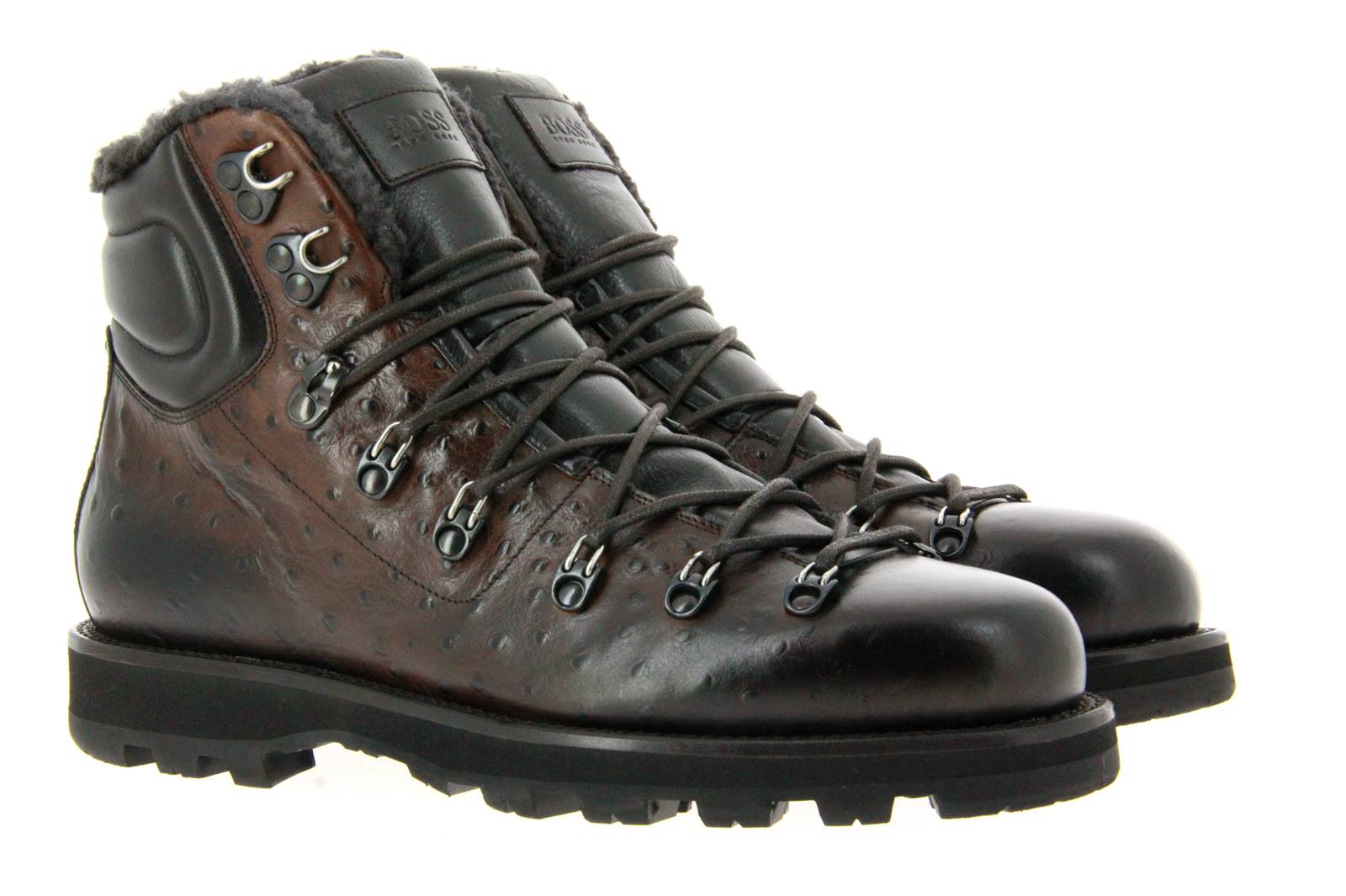 Hugo Boss Stiefelette gefüttert HIKON DARK BROWN (46) Hugo Boss Stiefelette gefüttert HIKON DARK BROWN (46)