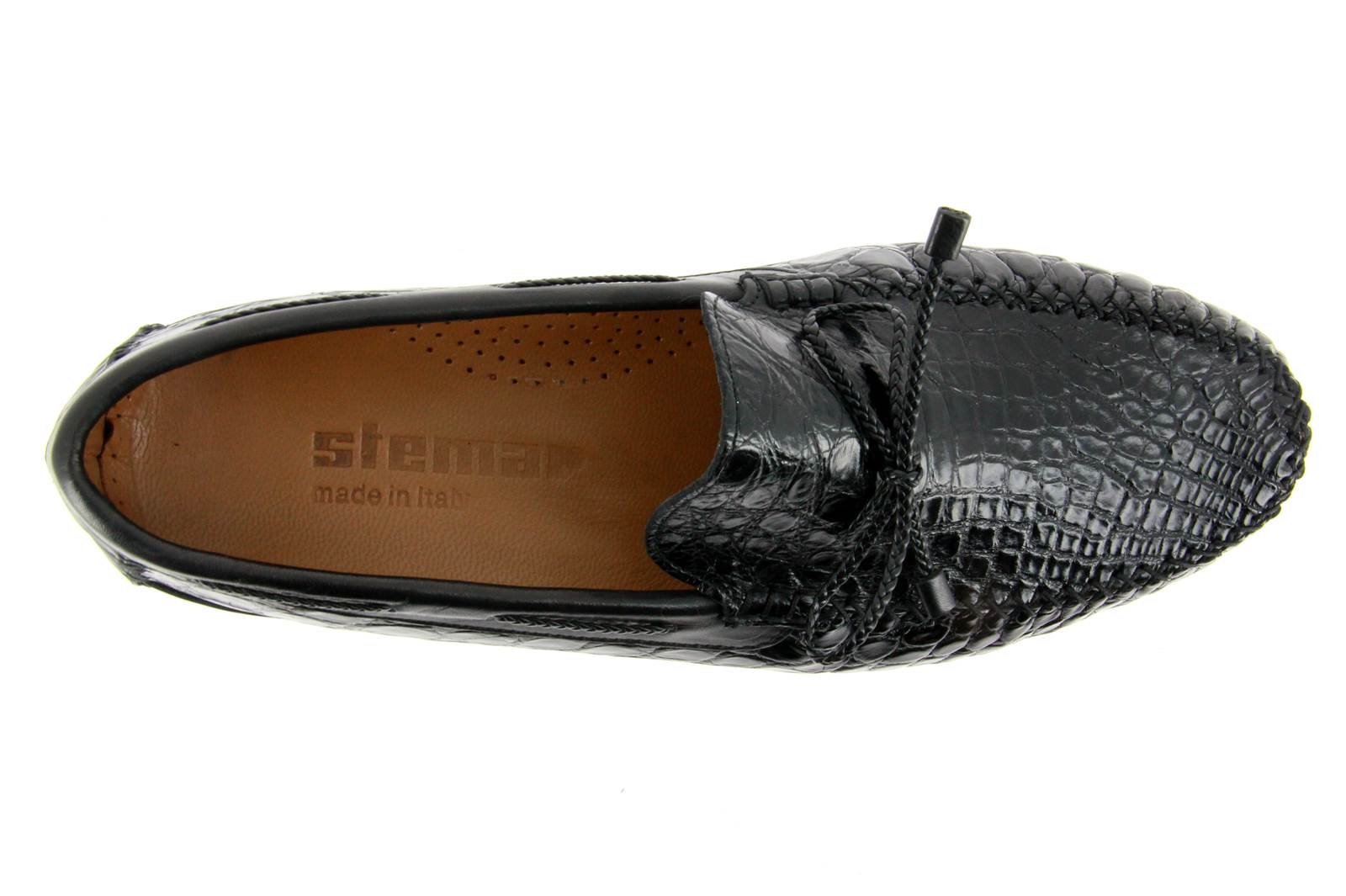 Stemar by Moreschi Mokassin COCCO NERO (42)