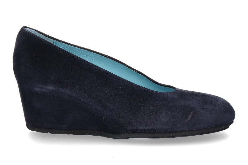 Thierry Rabotin Keilslipper DACIO CAMOSCIO NAVY (37½)