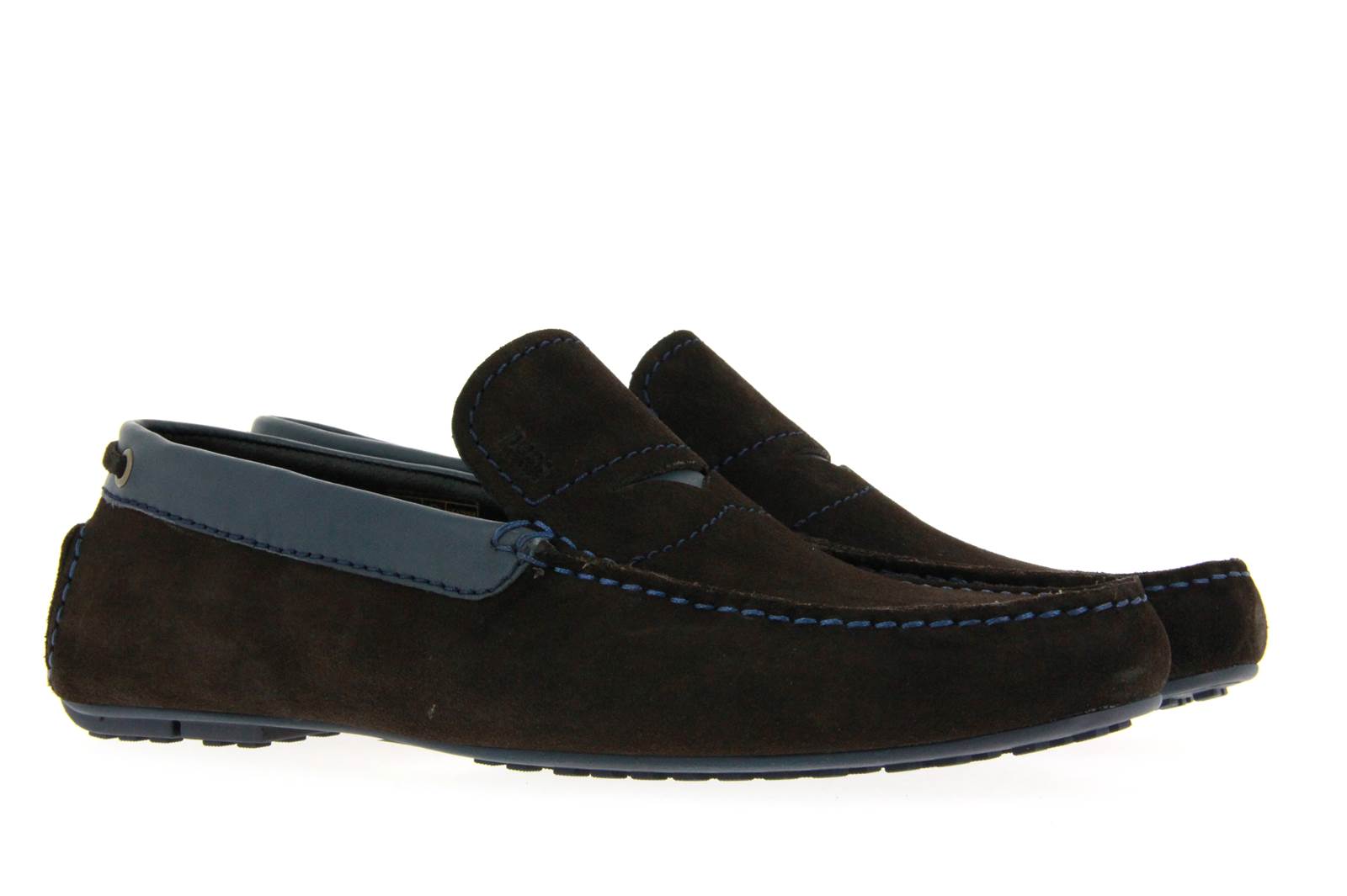 Hugo Boss Mokassin RELAMO CAMOSCIO MORO (45)