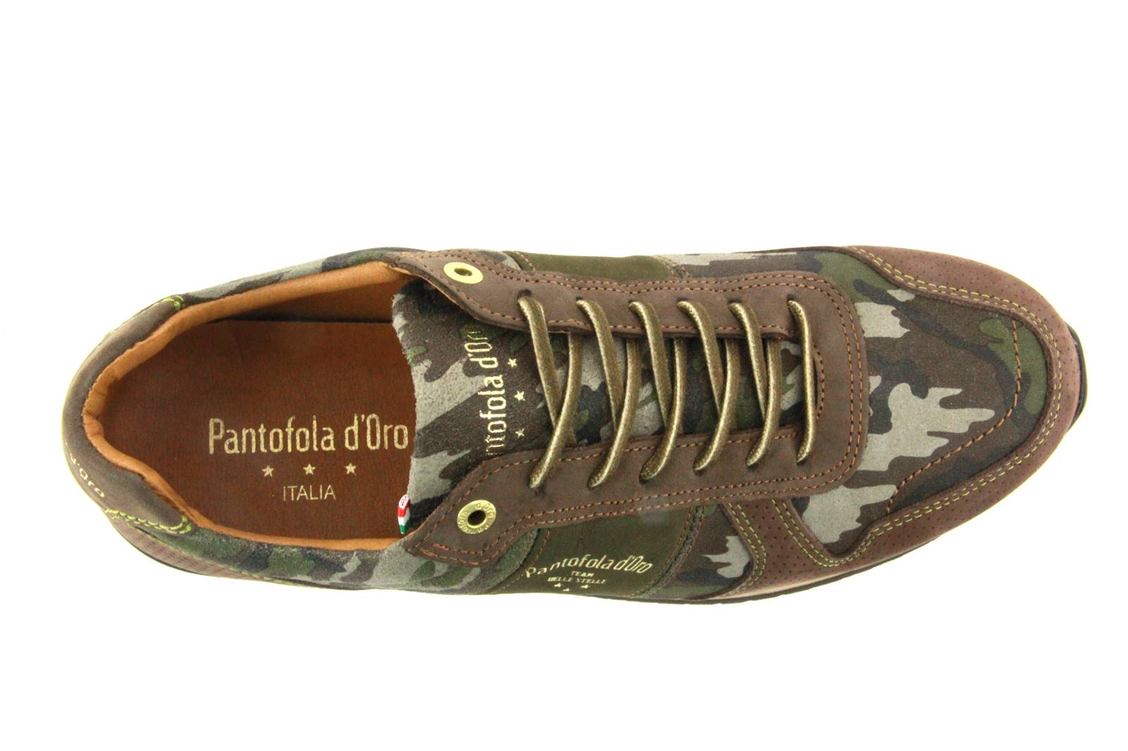 Pantofola d'Oro Sneaker TERAMO CAMOSCIO MILITARY OLIVE (41)