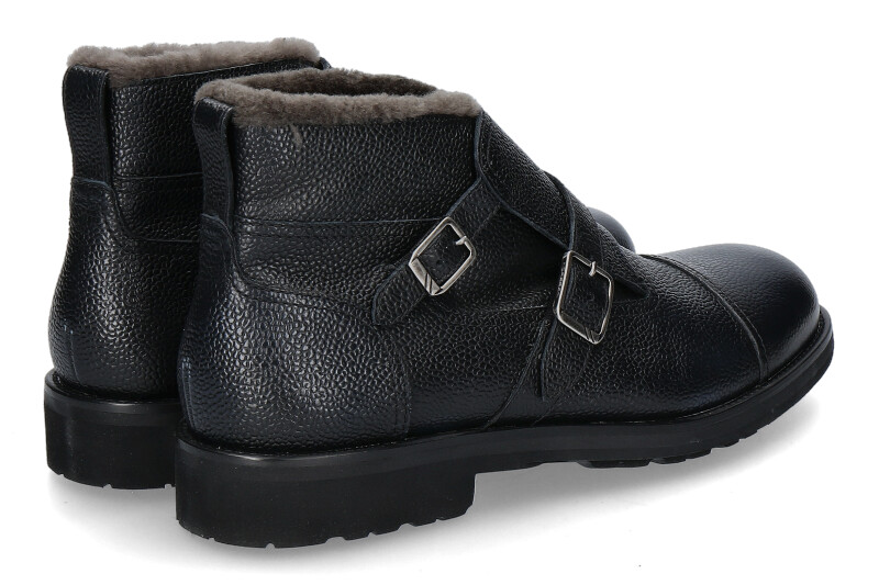 Moreschi Stiefelette gefüttert CALGARY BLU SCURO  (42½)