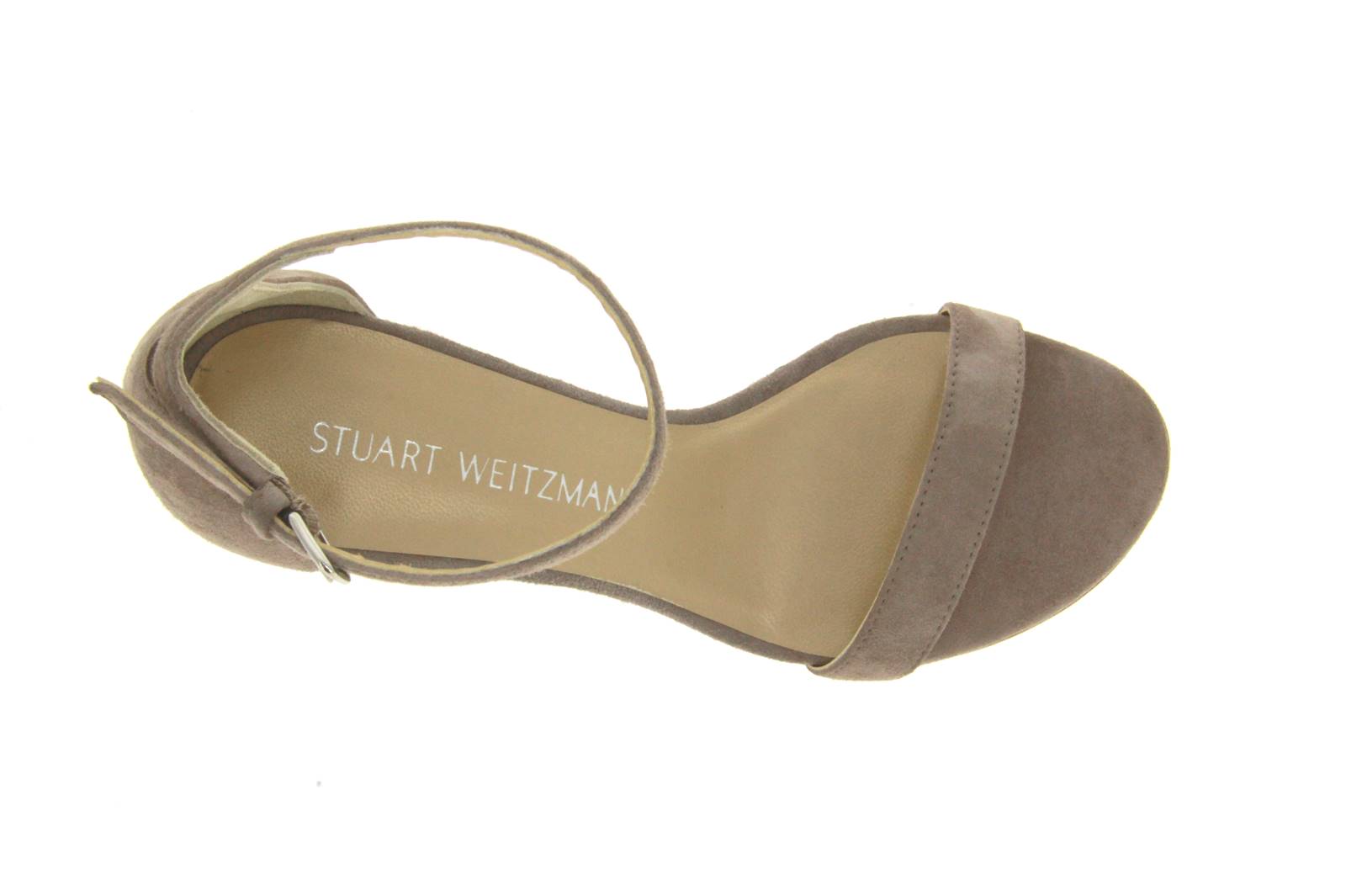 Stuart Weitzman Sandale NEARLYNUDE HAZE SUEDE (40)