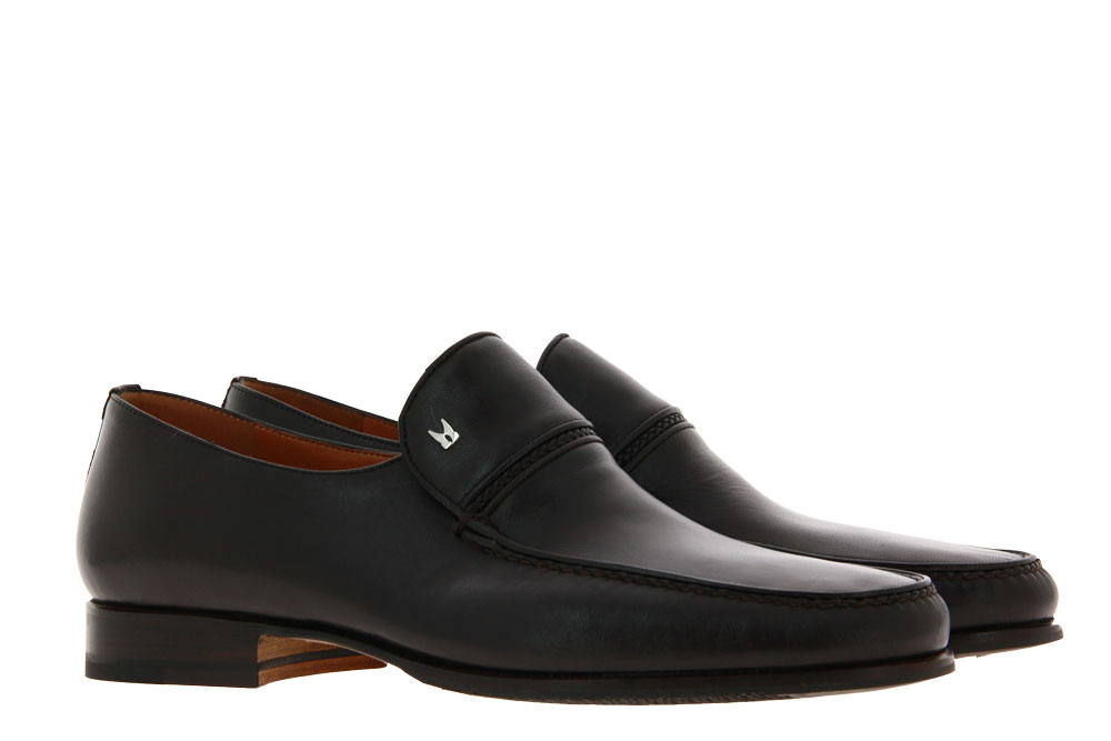 Moreschi Slipper SARATOGA CALF MARRONE SCURO (43)