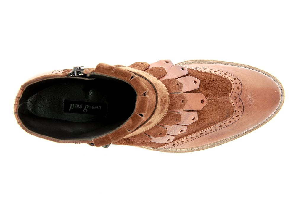 Paul Green Stiefelette BÜRSTKALB SUEDE BROWN (39)