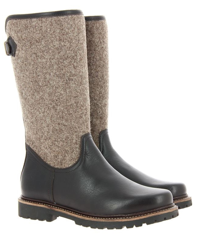 Dirndl + Bua Stiefel gefüttert PANIOLO LODEN MORO (37½)