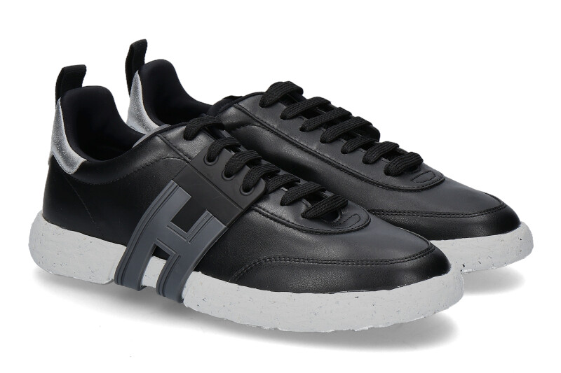 Hogan Sneaker ALLACCIATO ARGENTO NERO