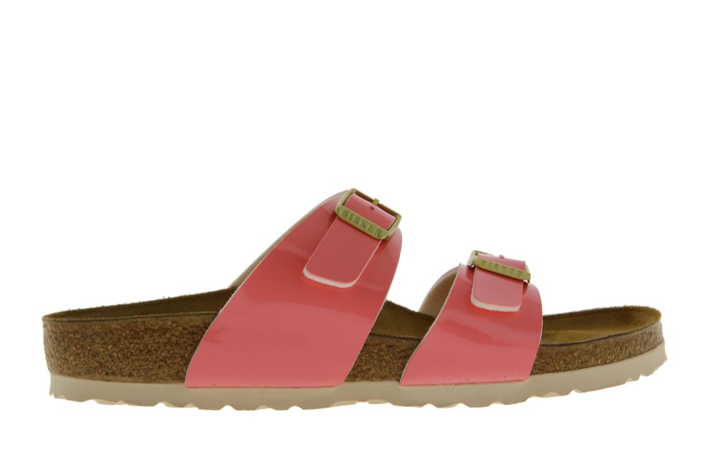 Birkenstock Pantoletten SYDNEY BS CREAM CORAL (41)