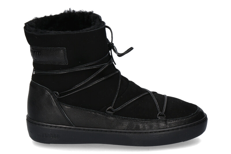 Moon Boot Snowboot gefüttert PLUSE LOW SHEARLING SCHWARZ (38)