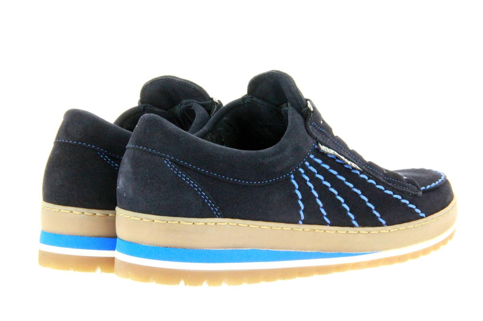Mephisto Schnürschuh SUPER RAINBOW BLUE VELOURS SANTIAGO (46)
