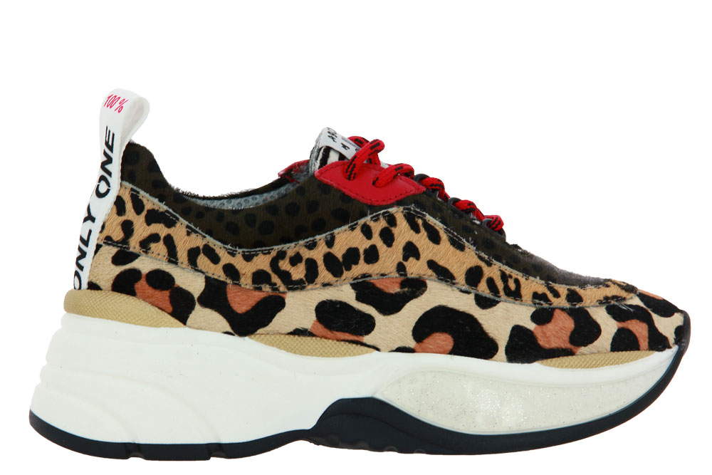 Méliné Sneaker MIX CAVALLINI LEOPARD ORO (37 )