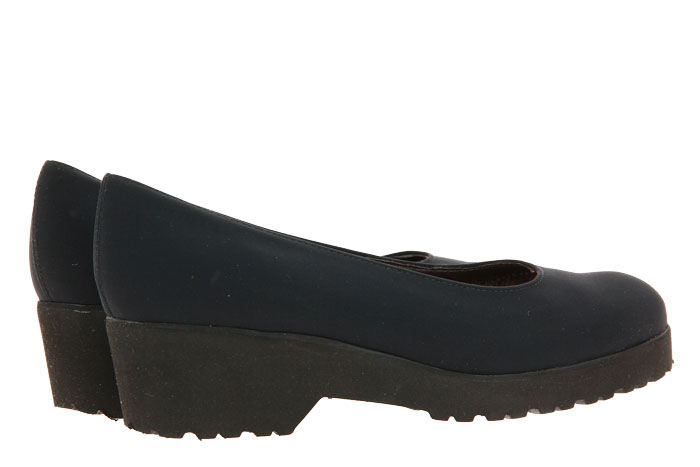 Brunate Keilpumps gefüttert VERA STEP NERO (35½)