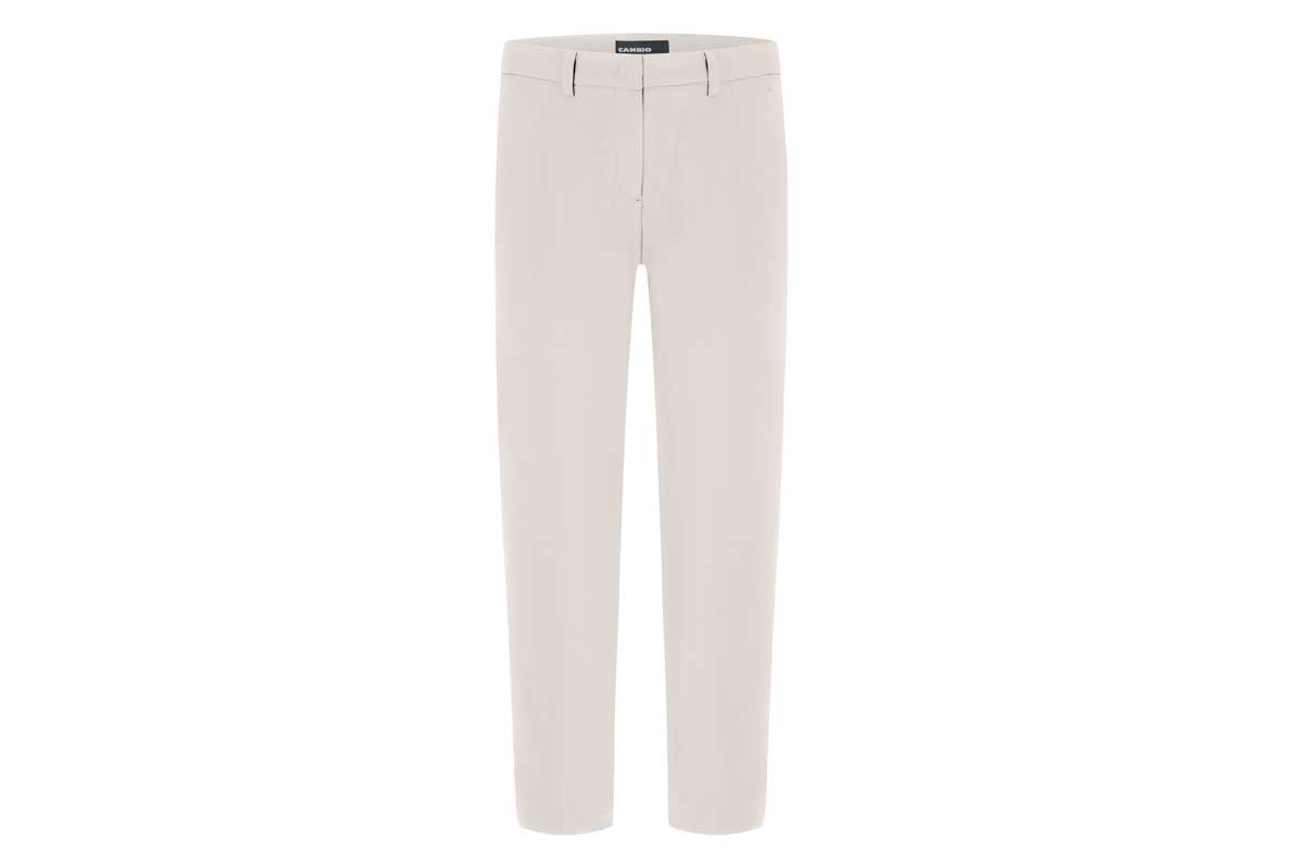 Cambio 7/8 Stoffhose KRYSTAL- beige/ moon dust