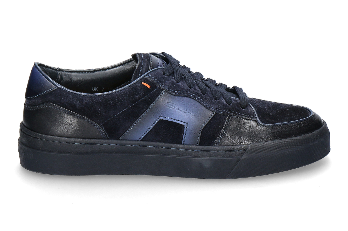 Santoni Herren- Sneaker DBS SPORT- dunkelblau/ dark blue