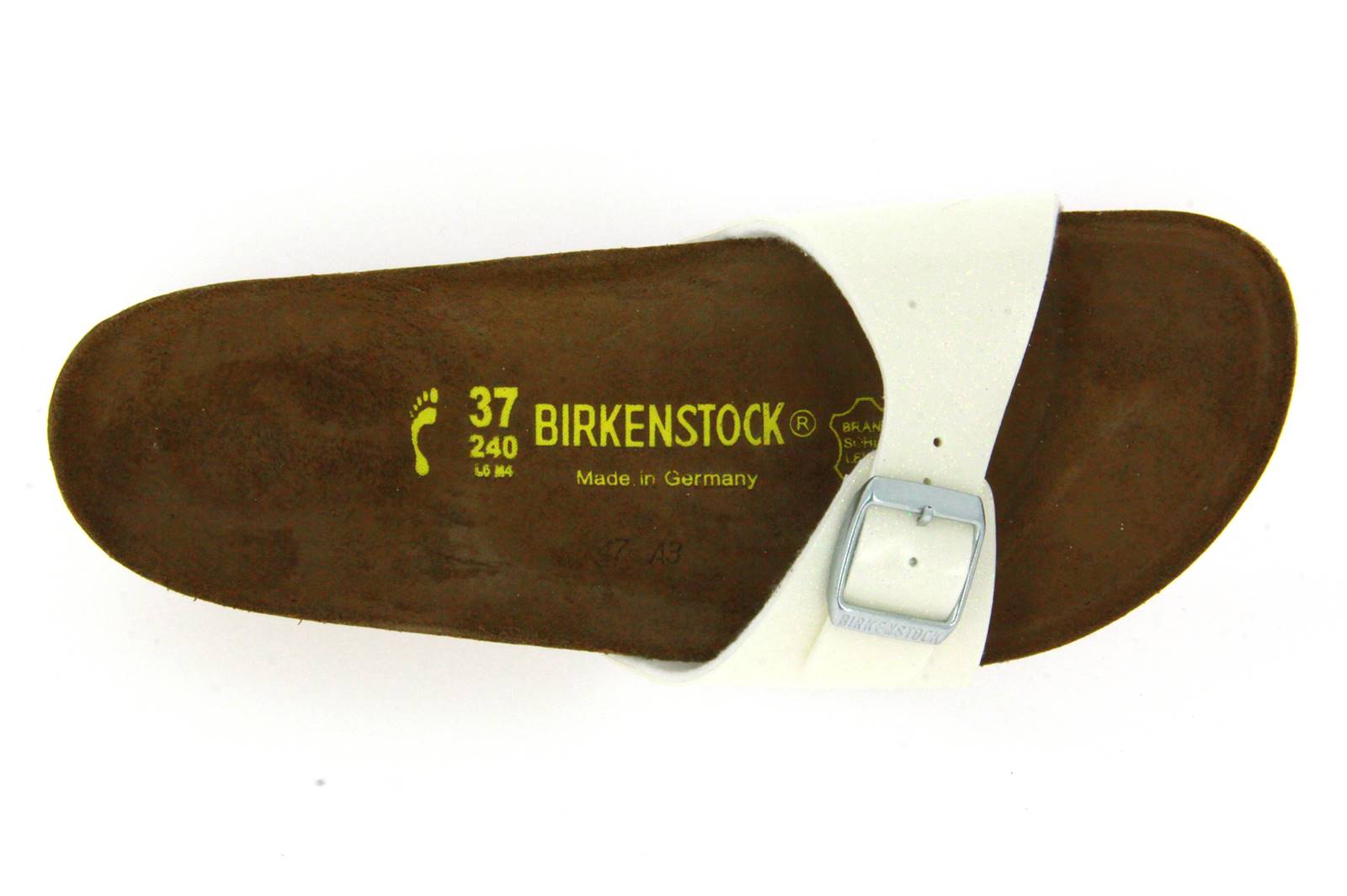 Birkenstock Pantolette MADRID SCHMAL MAGIC GALAXY WHITE (41)