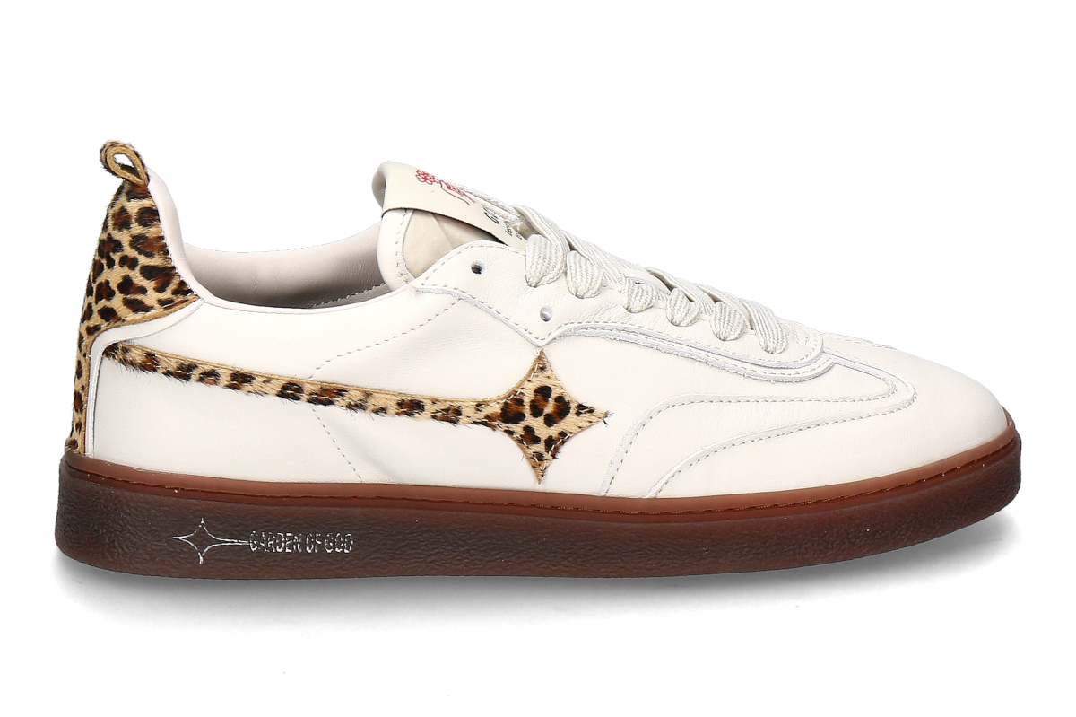 Garden of God Damen-Sneaker EARTH LEA ANIMALIER- off-white/ animalier