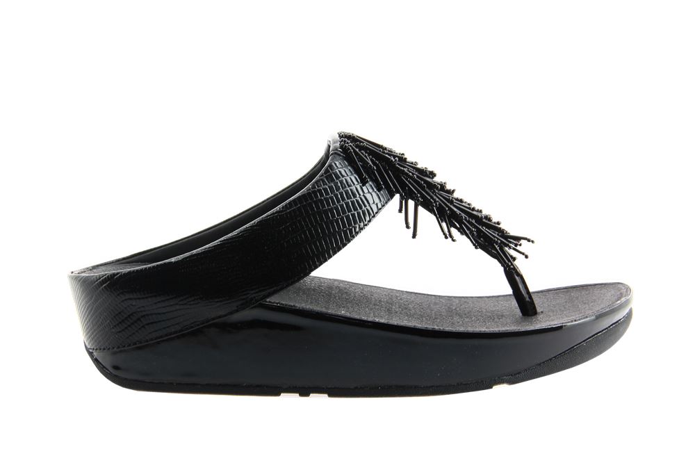 Fitflop Pantolette CHA CHA™ BLACK (40)