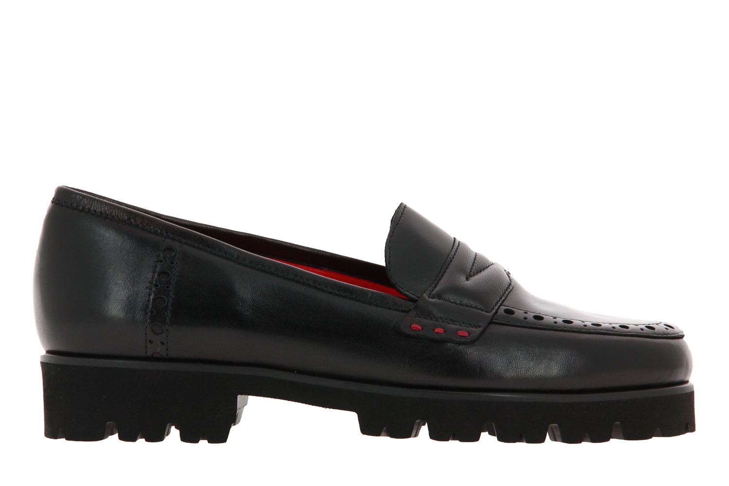 Pas de rouge Slipper MARTA NAPPA NERO (39)