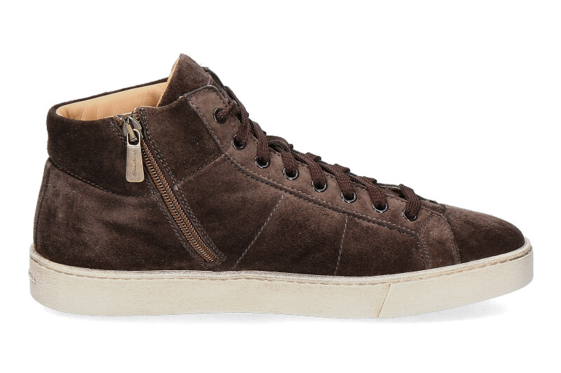 Santoni Sneaker VELOURSLEDER BRAUN  (41)