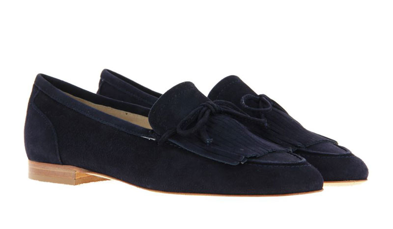 Luca Grossi Loafer CAMOSCIO BLEU (38)