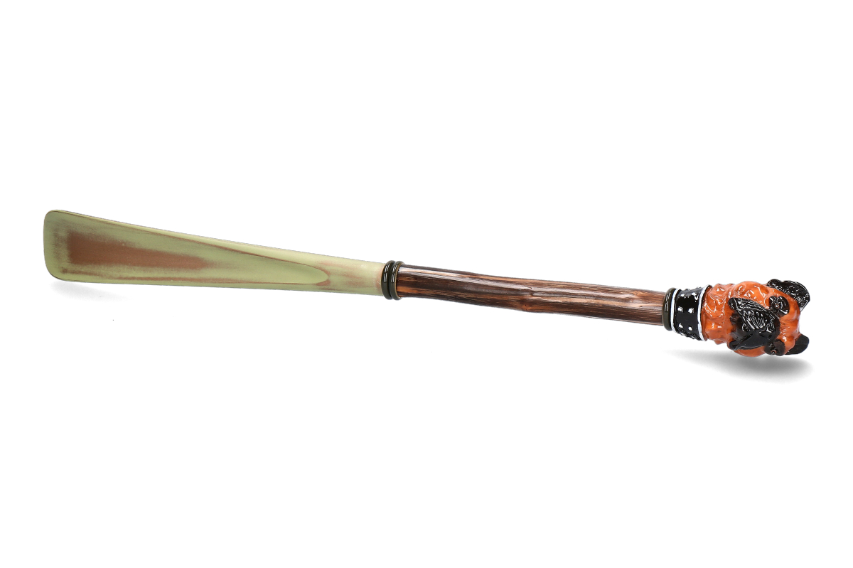Utile4 Schuhanzieher PUG DOG- verde/ chestnut Utile4 Schuhanzieher PUG DOG- verde/ chestnut