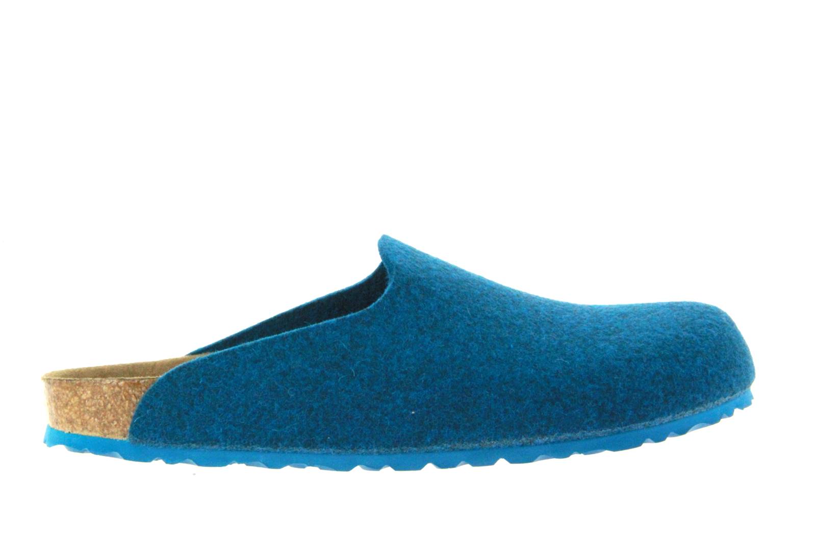 Birkenstock Clogs AMSTERDAM SCHMAL FILZ PETROL (36)