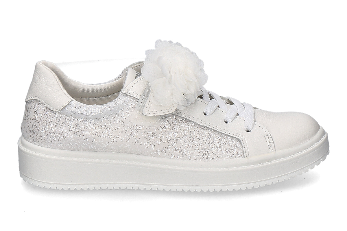 Primigi Mädchen- Sneaker FLORA GLITTER- bianco/ weiß