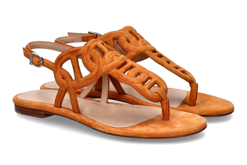 Unützer Sandale VELOURS ORANGE