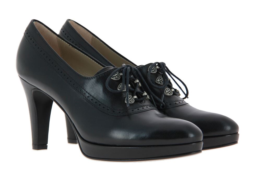 dirndl + bua Schnürpumps ZIEGENNAPPA SCHWARZ (36) dirndl + bua Schnürpumps ZIEGENNAPPA SCHWARZ (36)