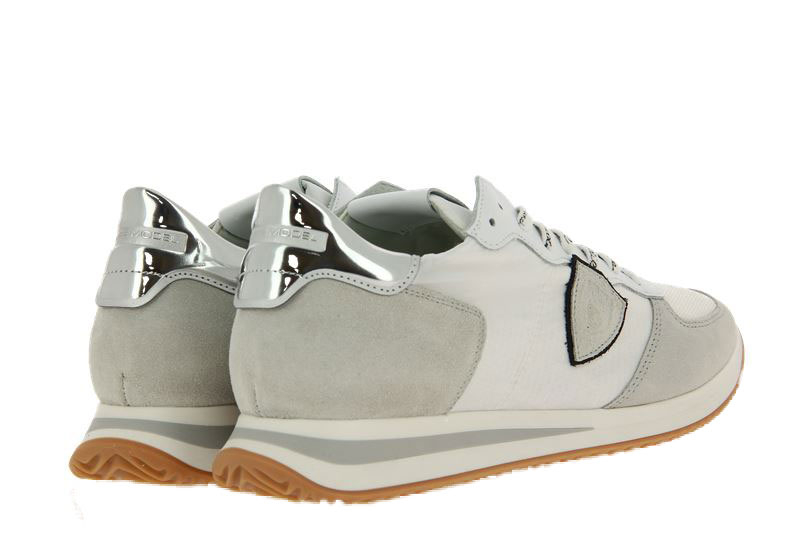 Philippe Model Sneaker TROPEZ MONDIAL BUBBLE BLANC ARGENT (44)