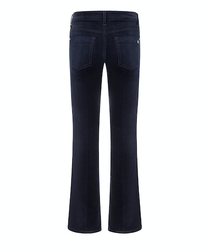 Cambio Hose PARIS FLARED VELVET SUPERSTRETCH -pure night